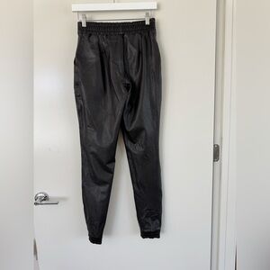 Spanx Faux Leather Joggers.